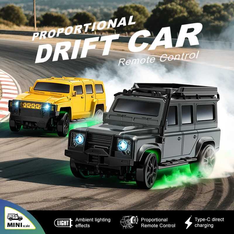 24G 4WD 164 RC Car High speed Tabletop Remote Control Car Mini OffRoad Climbing Car Mini GTR Racing Desktop Car Children GiftT251010