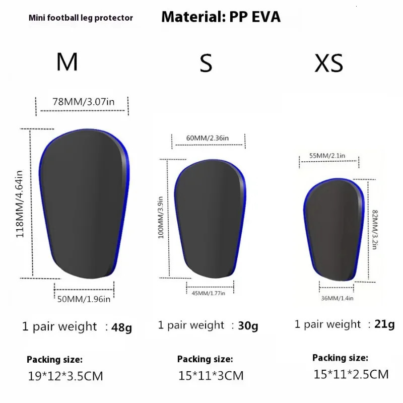 1Pair Soccer Leg Pads For Kids And Adults Mini Training Shin Equipment Feet Guard 251010