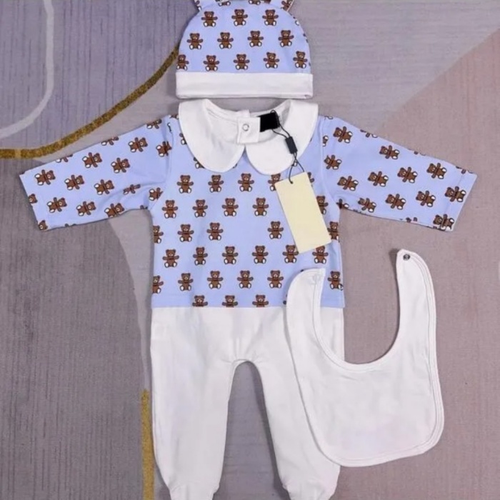 Baby Boys girls Designer Lapel Romper - Single Breasted Toddler Jumpsuit for Newborn & Infant Casual Wear