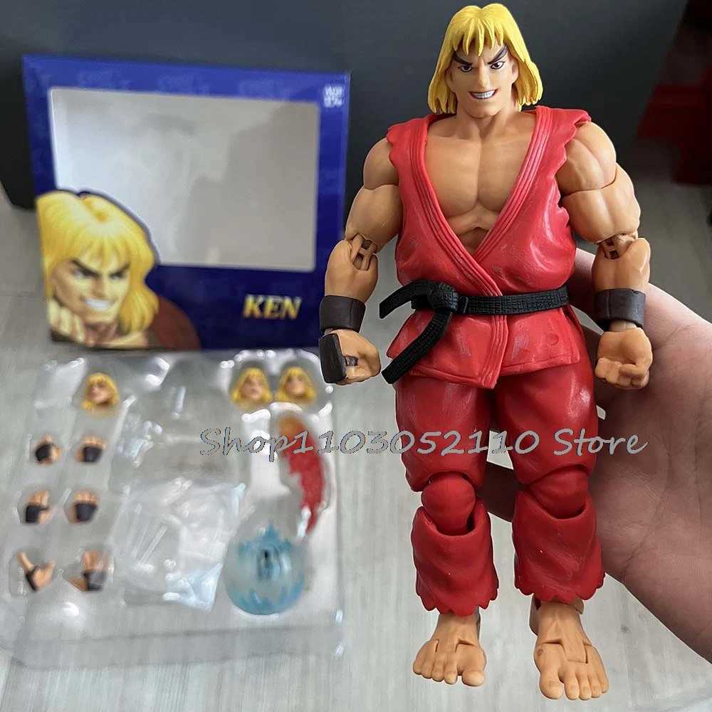 ST Street Fighter Guile Ken Ryu Action Figure Anime The Final Challengers Model Doll Statue Joint Movable Movie Toys Gifts W251114