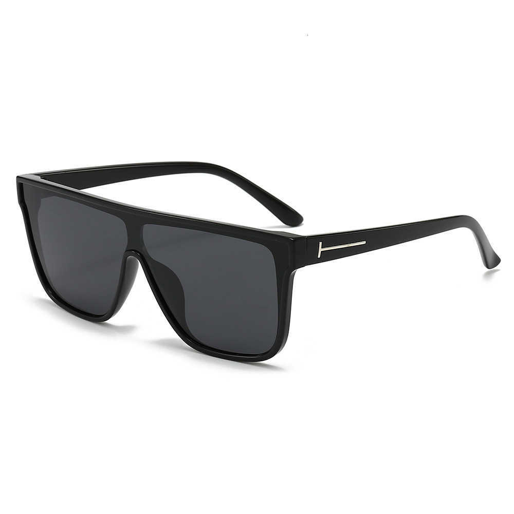 New large-frame one-piece polarized sunglasses, trendy and fashionable cross-border eyewear from Europe and America, eye-catching and stylish sunglass