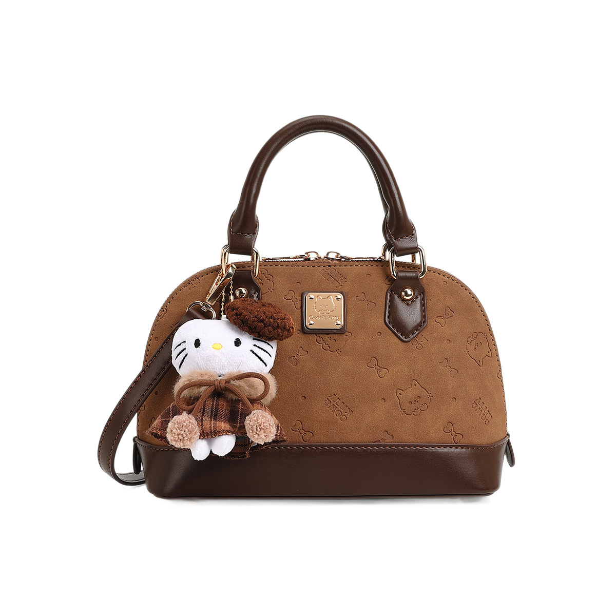 Cow & Kitty designer bag hot free shipping 2025 New Printed Shell Bag Versatile Trendy Cute Handbag for woman