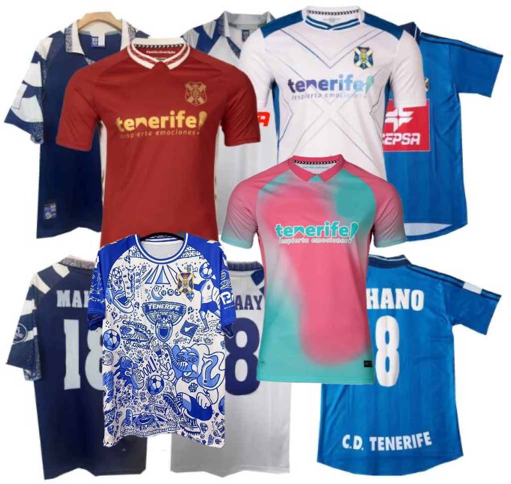 2025 2026 CD Tenerife 1997 1998 1999 retro Soccer Jerseys LUISMI CRUZ MELLOT AITOR SANZ DIARRA ANGEL MARLOS FELIPE KODRO MAKAAY PABLO PAZ football shirt