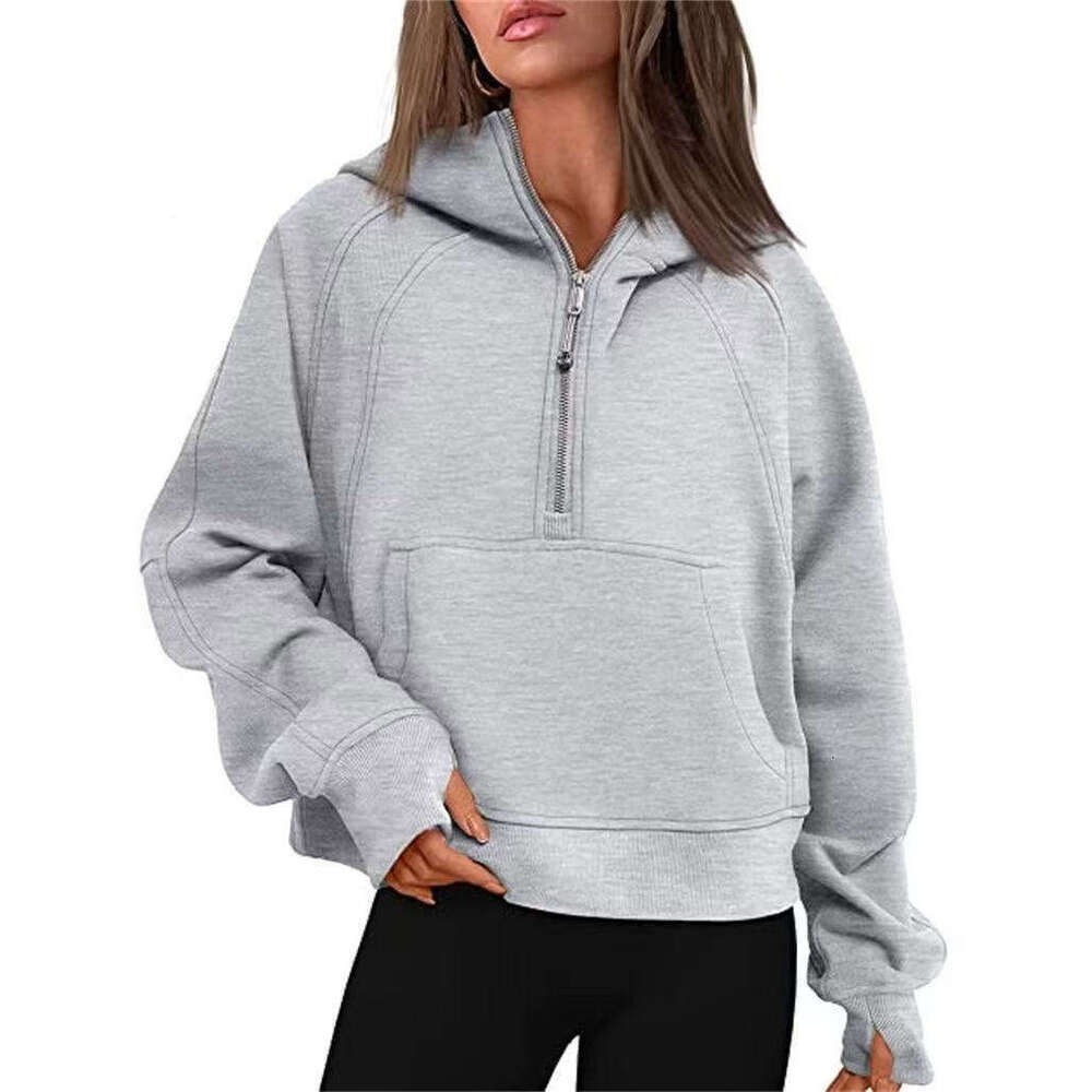 NEW Designer yoga scuba hoodie luluity lemonion set winter hoodies wear half zipper fashion all zippers hoodie luluity lemonion sweateshirt sports scuba hoodie