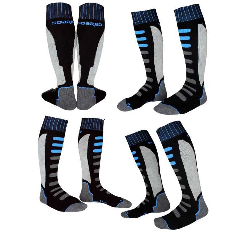 Socks Unisex Winter Cotton Warm Sports Ski Socks Snowboarding Cycling Adult Riding Thicker Thermal SocksW251011