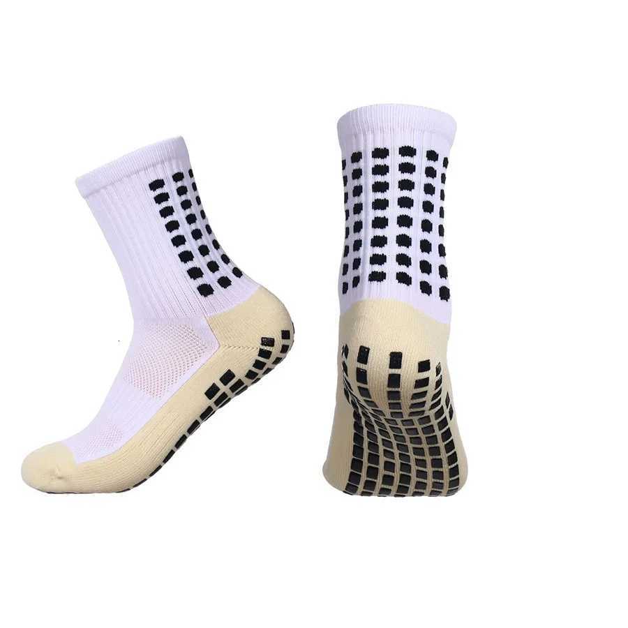 3Pairs Non Slip Grip Breathable Socks Men Women Professional Athletic Towel Bottom Shockproof for Football BasketballW251011