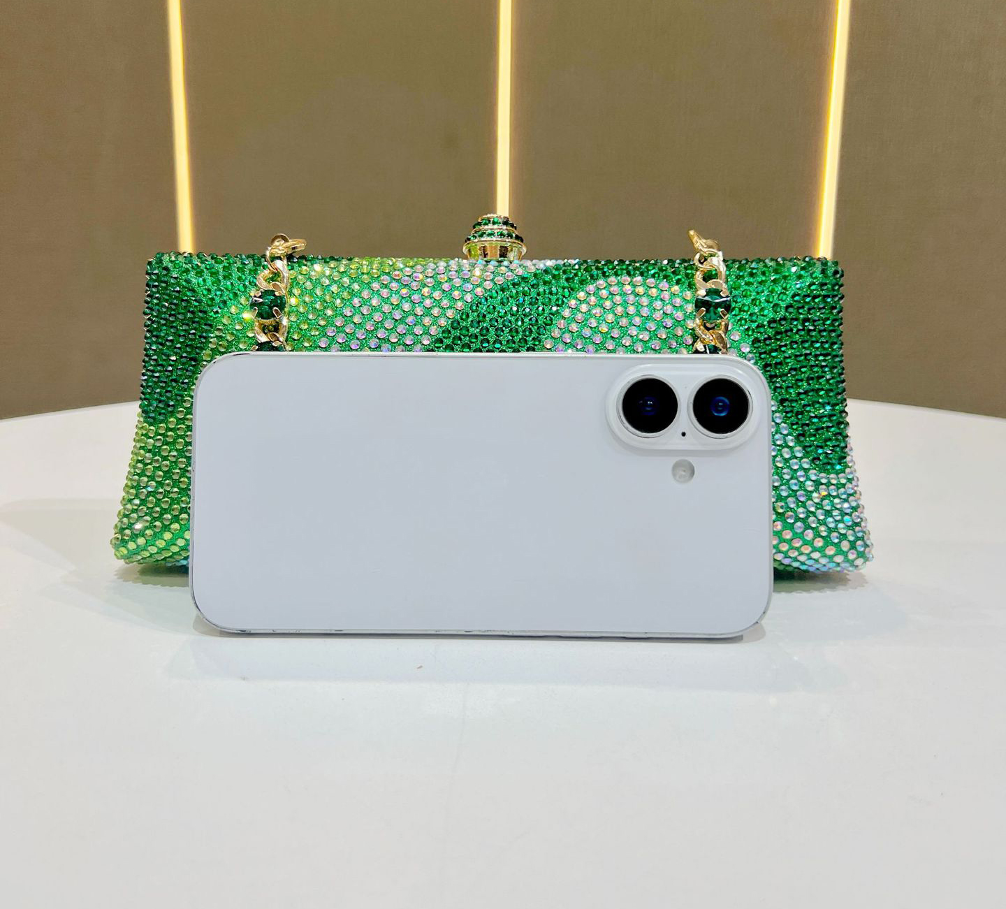 Evening Bag with Chain Luxurious Clutch Glittering Diamond Bag Baguette Tote Bag Crossbody Bag for Ladies Wedding Bag Purse for Party Luxury Handbag D