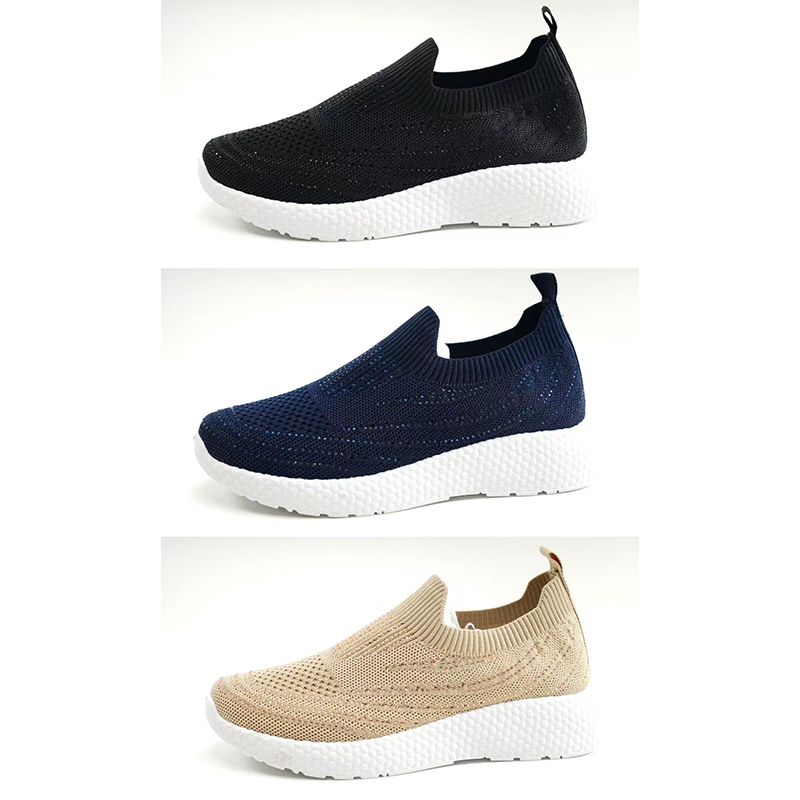 Lightweight Customized Spring/Autumn Walking Shoes with Woven Mesh Design