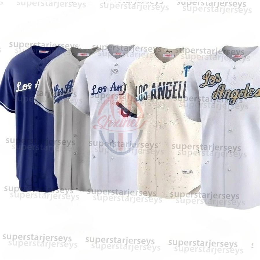 Shohei Ohtani Roki Sasaki 2025 World Series Championship Gold Tokyo Series Takashi Murakami Jersey Mookie Betts Yoshinobu Yamamoto Freddie Freeman Top