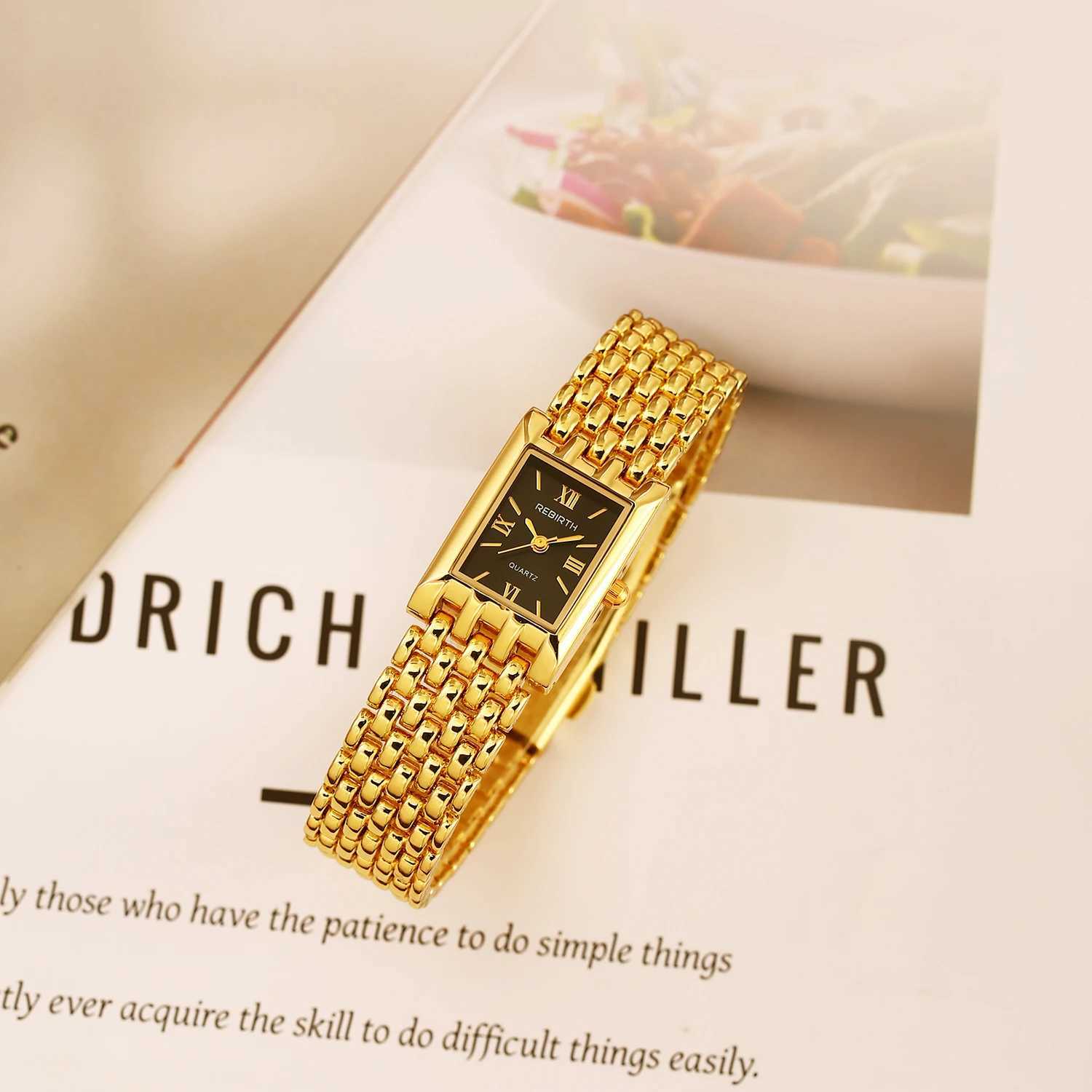 Fashionable Simple Light Luxury and Versatile Womens Watch Suitable for Daily Wear and Casual Style Y251011
