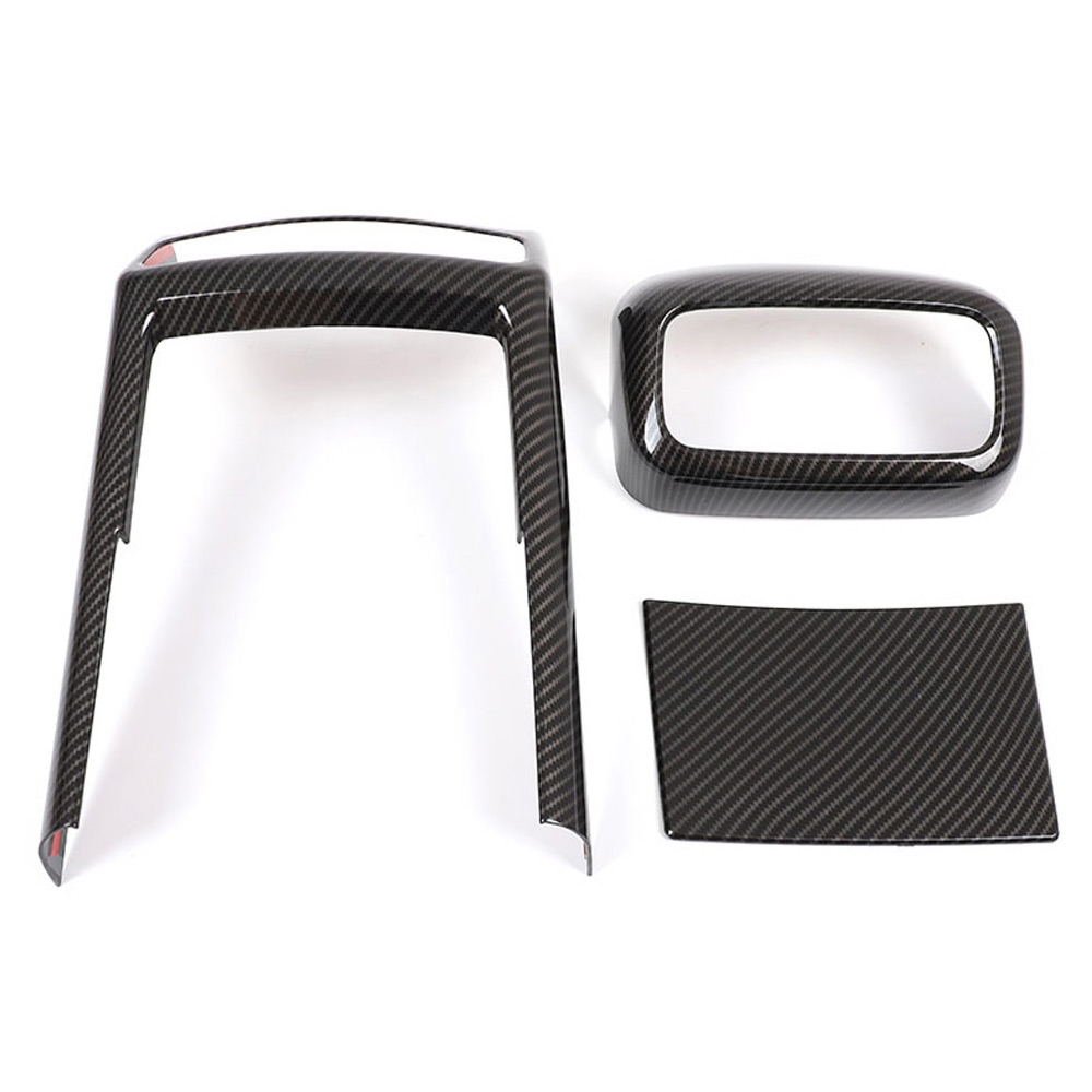 Carbon Fiber Rear Air Vent Conditioning Outlet Cover Anti-Scratch Trim for Mercedes Benz GLE W167 GLE Coupe C167 350 450 53 amg GLS X167 580 63 AMG In