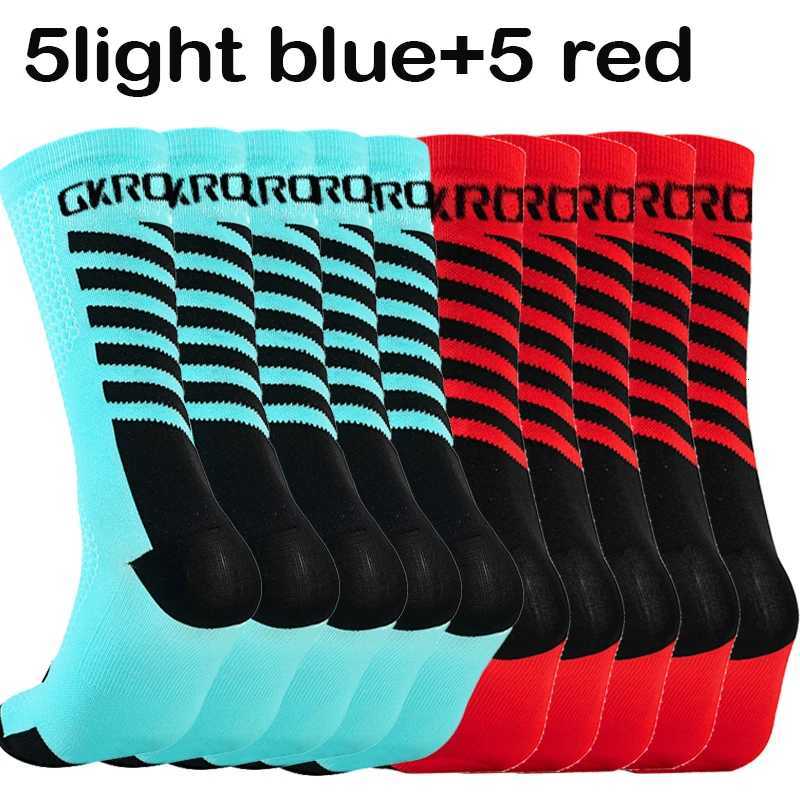 GKRQ 10 Pairs Unisex Cycling Socks Ankle Length Sports Tab Socks for Men WomenW251011