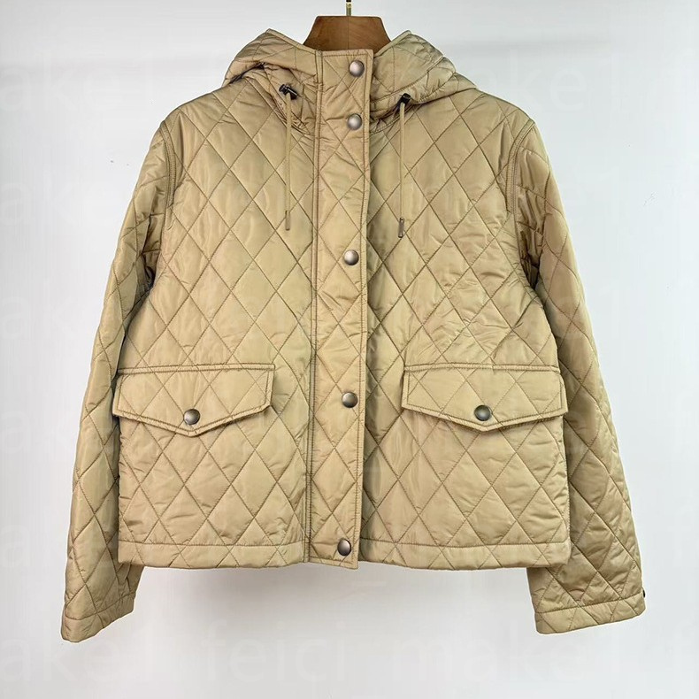 Womens Jackets Quilted Jacket Cotton Jacket Designer Cotton-padded Jackets Padded Coats Outerwear Padded Jacket Quilted Coat Fashion Tweed Femme Winter Jackets
