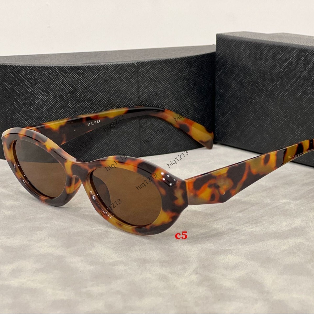 designer luxury Pradaaglasses prada sunglasses for men women sun glasses New P Brand Sunglasses for Women Oval Cat Eye Small Frame Celebrity Style Highend Sung HMCY