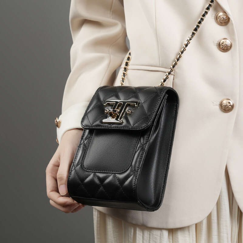 Luxury bag Autumn New Top Layer Cowhide Phone for Women Crossbody Genuine Leather Chain High end Mini Shoulder Bag