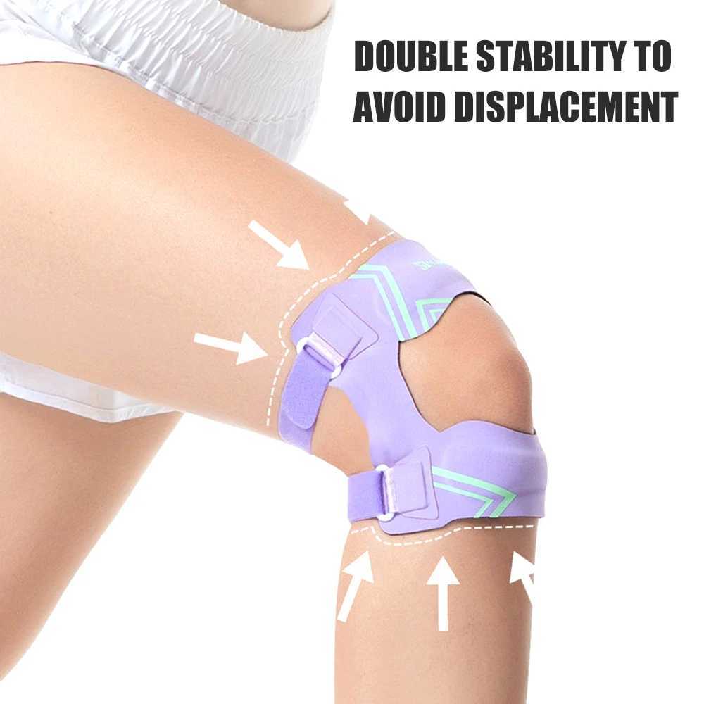 1pc Knee Brace for Men and Women Patella Tendon Knee Strap with Gel Pad and Side Stabilizers Adjustable Leg Band for Knee Pain C251011