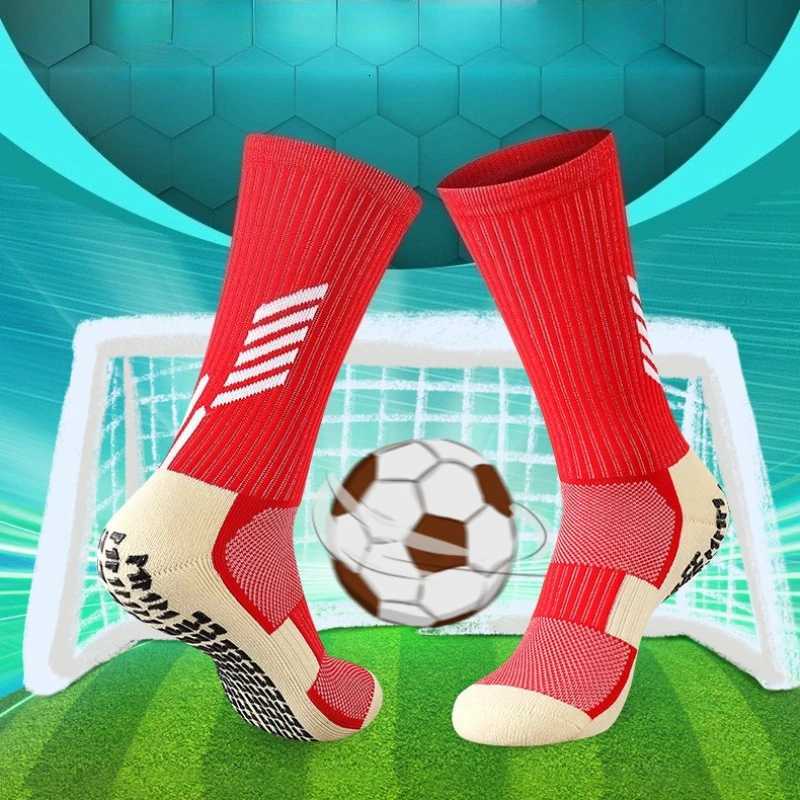 New ANTI SLIP Tapedesign Football Socks Mid Calf NonSlip Soccer Sport Cycling Sports Mens Sock EU3844W251011
