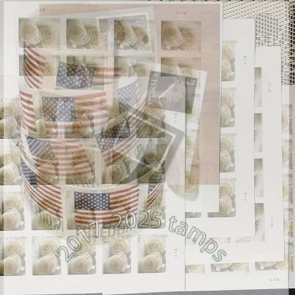 A best wholesale Roll Of 100 First Class Flag US Postage Stamps(2017-2025)