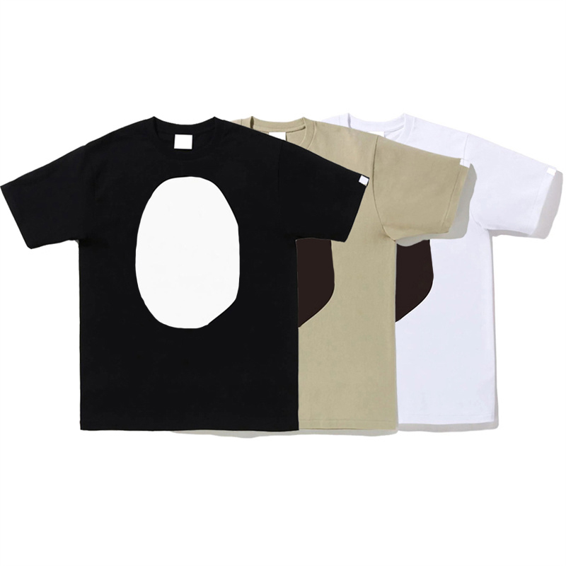 2026 Bapetshirt Summer Trend T Shirt Mens loose T-Shirts sport Womens Tees Designer Cotton Short Sleeves Sharks Tshirts Clothing