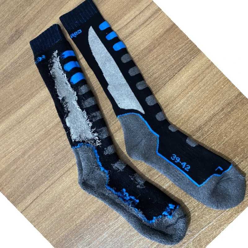 Socks Unisex Winter Cotton Warm Sports Ski Socks Snowboarding Cycling Adult Riding Thicker Thermal SocksW251011