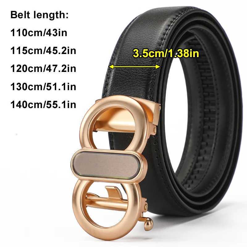 High quality leather belt for men fashion ratchet leather belt suitable for business casual jeans golf with easy slip b Z251011