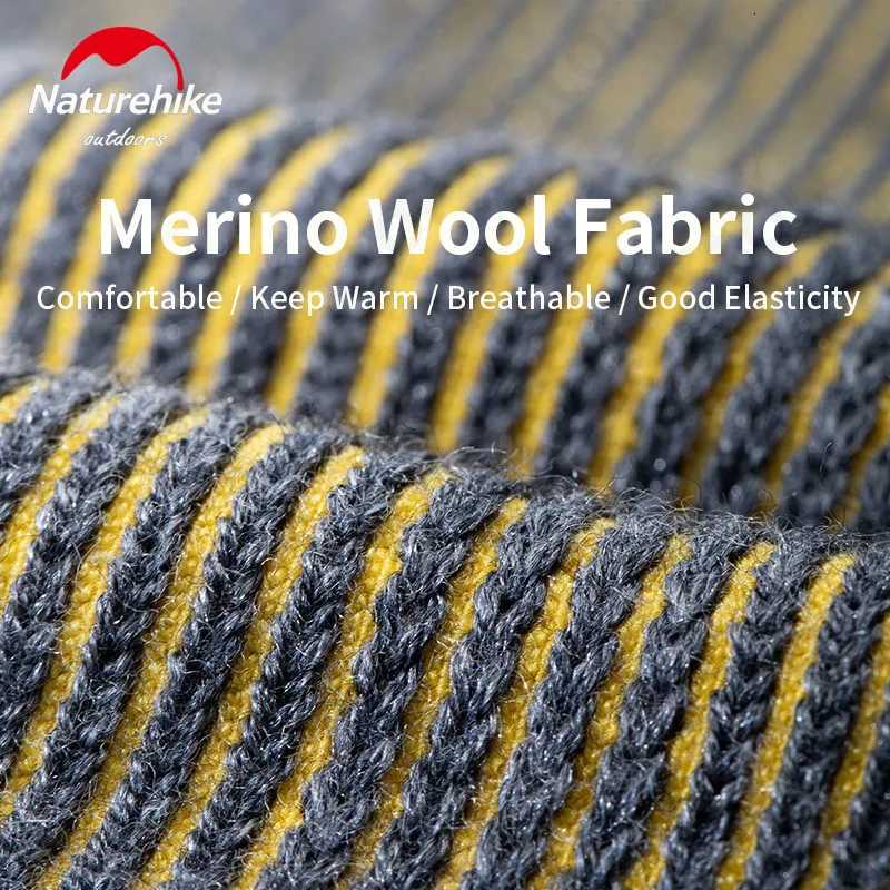 Naturehike Ultralight Five finger Sports socks Long Style Breathable Thickened Warm Wool Fabric Travel Running daily 55gpairW251011