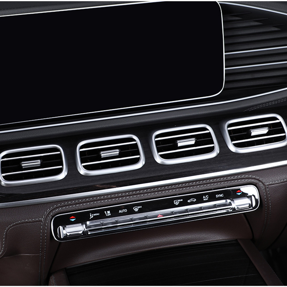 Car Center Console Front Outlet Trim Decoration for Mercedes-Benz GLE350 W167 C167 GLE450 53 63 AMG S GLS450 X167 GLS580 Interior Accessories