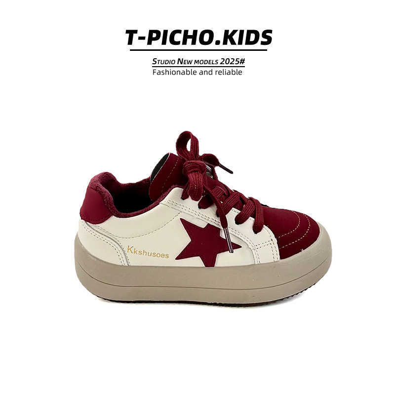 Korean-Inspired luxcury Children's Board Shoes Cozy Dual Fabric Footwear Collection for Kids