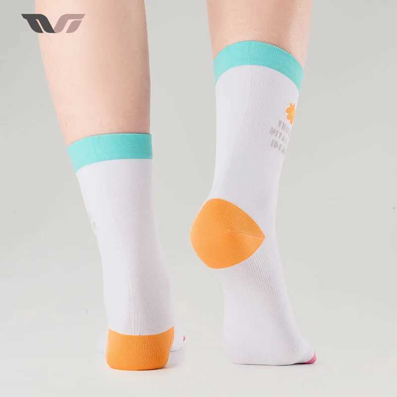 ROCKBROS TVI Series Cycling Socks Professional Women Bike Socks Outdoor Sport Socks Comfortable lightweight Socks A PairW251011
