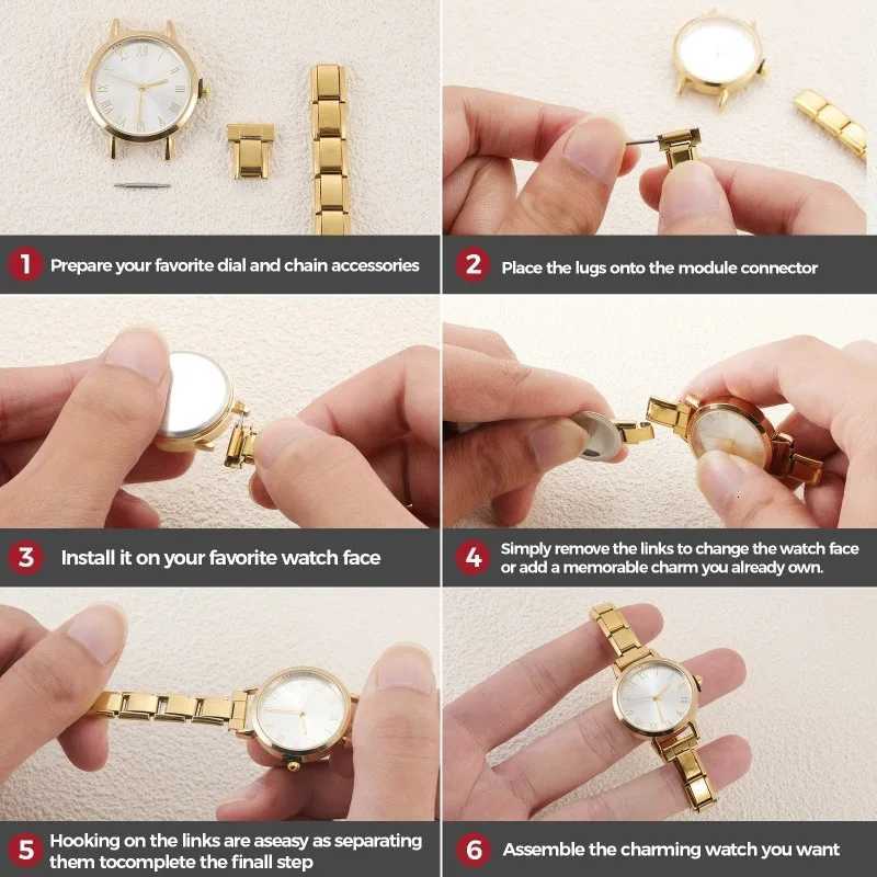 1PC High Quality Men Womens Stainless Steel Round Simple Watch Bracelet Bangle For Friend Wife Birthday Gift DIY Jewelry Y251011