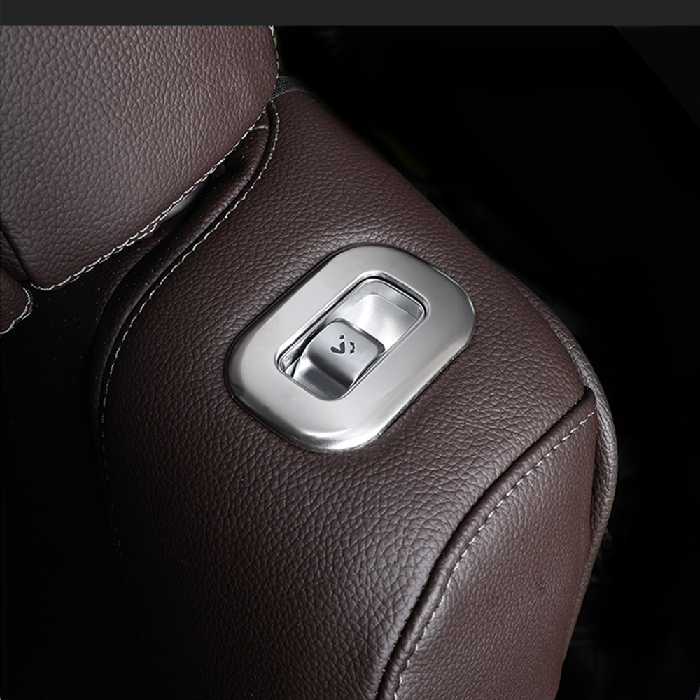 Car Seat Adjustment Button Cover Trim Decoration for Mercedes-Benz GLE350 C167 Coupe GLE450 W167 53 AMG 63 AMG S GLS450 X167 GLS580 Accessories