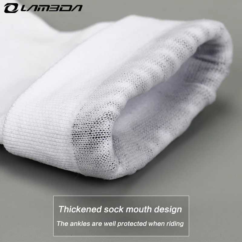 Lameda Mens Cycling Socks Breathable Bike Socks Not Tight Outdoor Sports Socks Men Cycling Socks Sports SocksW251011