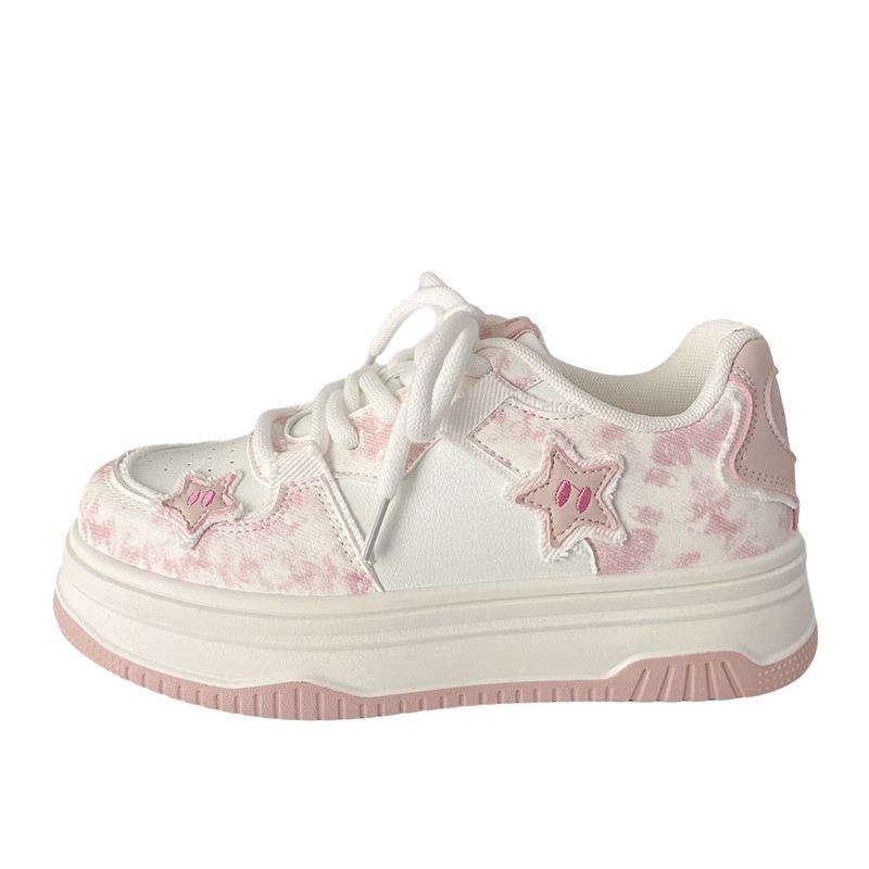 Girls Shoes Spring and Autumn Sports Shoes 2025 New Childrens Lightweight Sneakers for Big Girls ThickSoled Running Shoes 250828