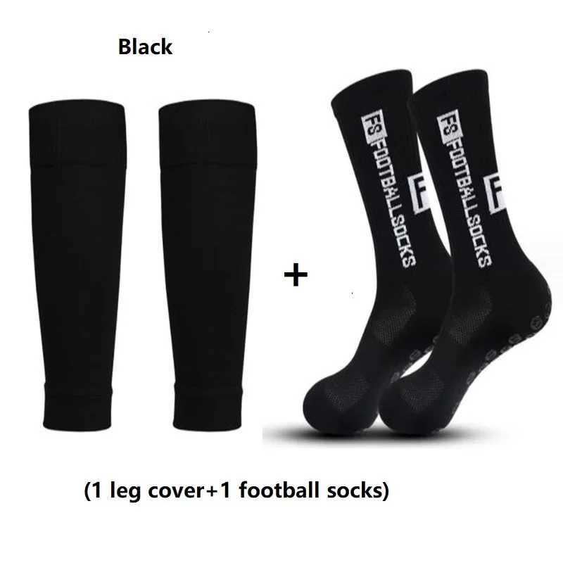 136 pair of combination adhesive point anti slip sweat and odor resistant FS football sports socksleg protectorsW251011