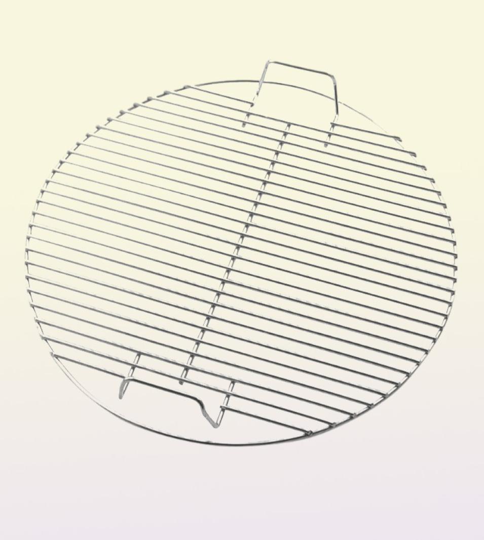 Tools Accessories 41CM BBQ Grate Round Barbecue Grilled Mesh Cooking Kitchen Tool Stainless Steel Bold5808905