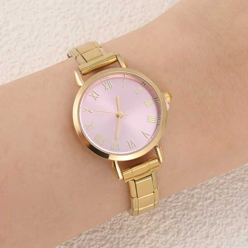 1PC High Quality Men Womens Stainless Steel Round Simple Watch Bracelet Bangle For Friend Wife Birthday Gift DIY Jewelry Y251011