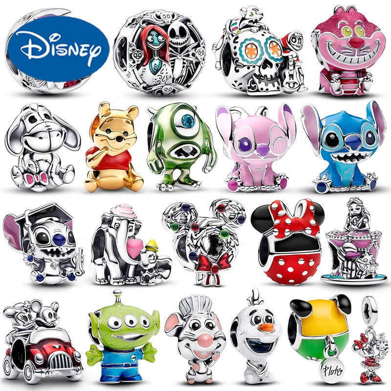 Disney Charm 925 Originale Hot Animal Beads Fits Bracelet Bangle Necklace For Charms Silver 925 Women Luxury DIY Jewelry Making H251011