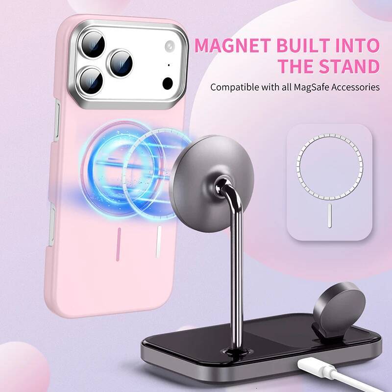 New Solid Color Frosted Hard PC Magnetic Wireless Charging Shockproof Phone Case For iPhone Pro Max 17 Air Bumper Back Cover