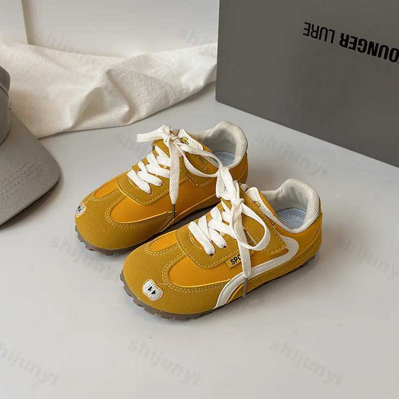 Children Casual Sneakers 2025 Autumn New Toddler Flat Boys Girls Retro Classic Fashion Soft Sole Kids Running Sport Shoes H260130