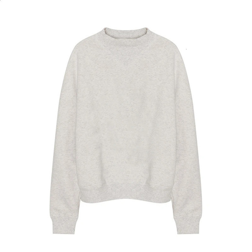 Women Sweatshirt Casual Crew Neck Loose Sweatshirts Female Classic Long Sleeve Pullovers Fashion Letter Print Cotton Tops 241203