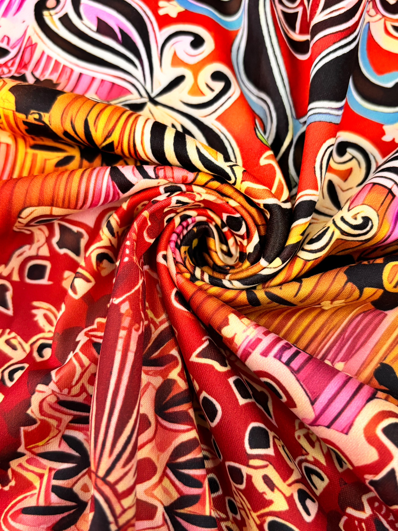 Women's Autumn Winter New Printed Long - Sleeve Loose Top - Casual Vacation & Loungewear Mixed - Color Top-CF52855