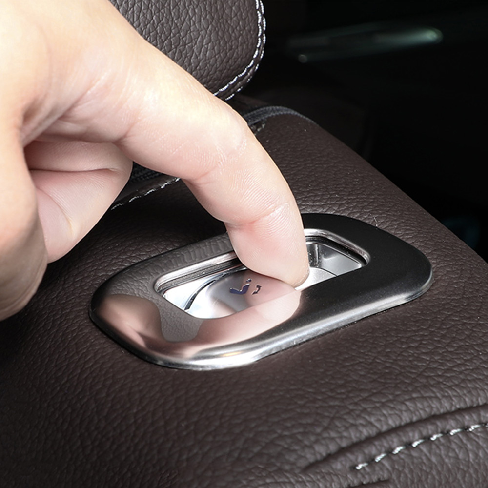 Car Seat Adjustment Button Cover Trim Decoration for Mercedes-Benz GLE350 C167 Coupe GLE450 W167 53 AMG 63 AMG S GLS450 X167 GLS580 Accessories