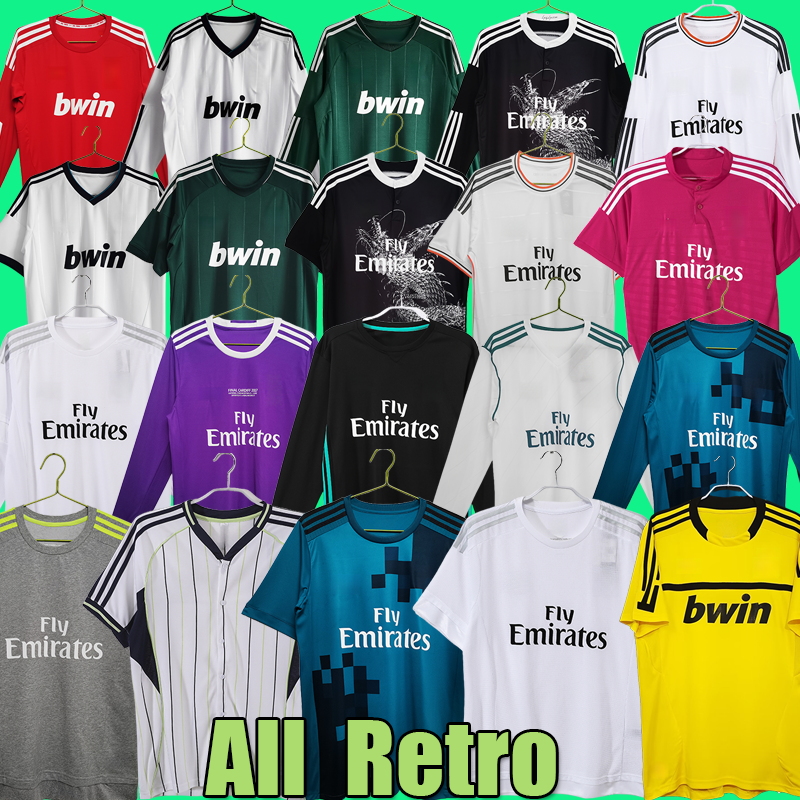 MadridES Retro Soccer Jerseys Finals Football Shirt GUTI SEEDORF CARLOS RONALDO KAKA 86 87 88 90 92 96 94 98 99 00 03 04 06 07 11 13 14 15 16 17 18 kits Modric Alonso BALE FIGO