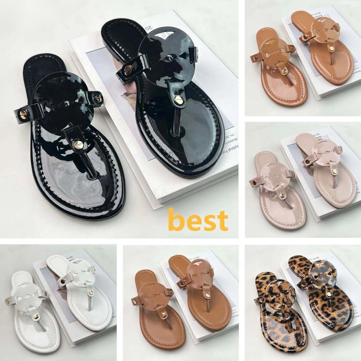 Woman brand Designer Sandals Womens - Comfortable Summer Slippers, Fashionable Women's Beach Sandals, Open Toe Flat Sandals, 35-43 size best designer Slides