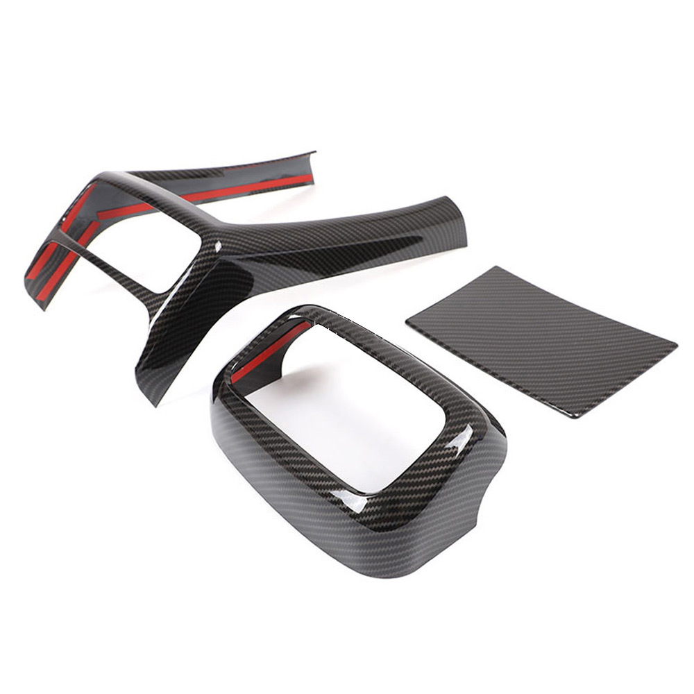 Carbon Fiber Rear Air Vent Conditioning Outlet Cover Anti-Scratch Trim for Mercedes Benz GLE W167 GLE Coupe C167 350 450 53 amg GLS X167 580 63 AMG In