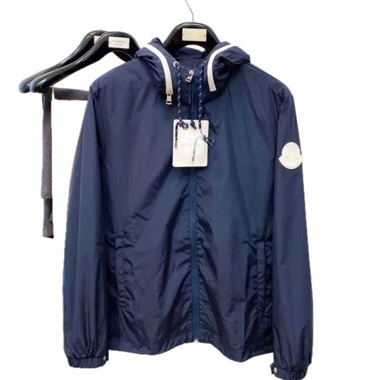 Men and Women Couple Trendy Brand Mengjia Hooded Jacket Mens Versatile Large Size Outdoor Zipper Jacket L2510112N7A