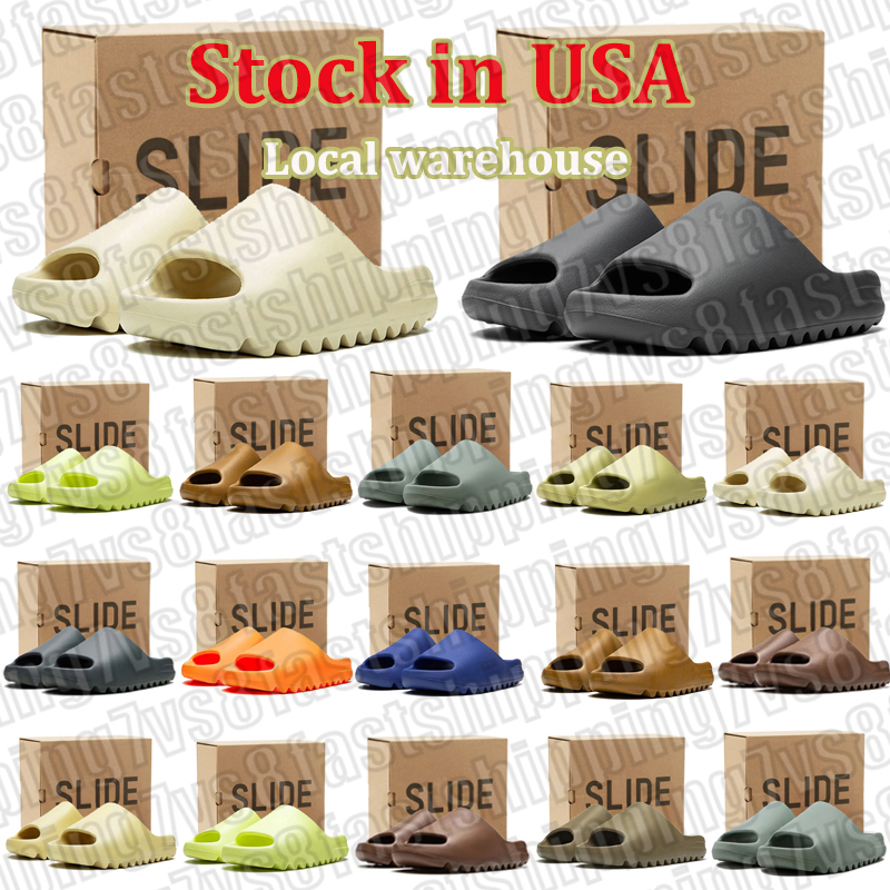 free shipping with box slides designer sandals for men women slippers sliders triple black bone slipper mens womens slide sandal outdoor shoes