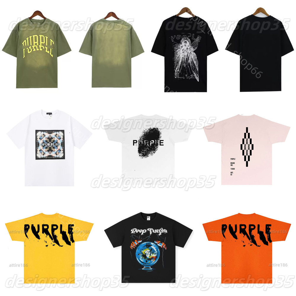 purple shirt Designer High Street Men's Printed Summer Fashion Women's T Shirt Designer Long Sleeve Top Letter Cotton T Shirt High Quality Clothing gao 98a 00a 122 aaa