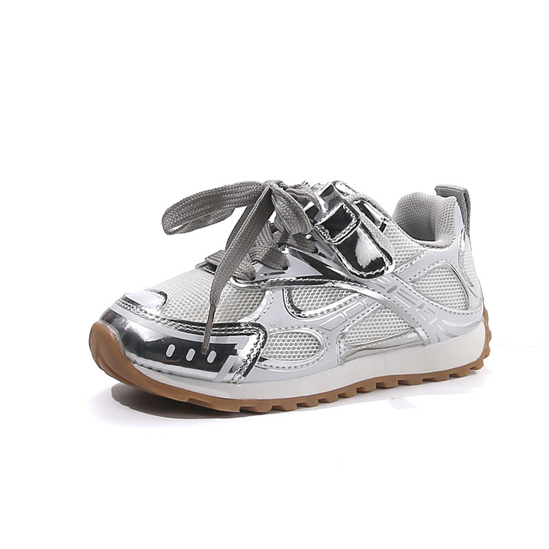 designer shoes 2025 Girls' Sports Shoes Spring and Autumn New Mesh Children's Running Casual Shoes Versatile Boys' Casual Shoes