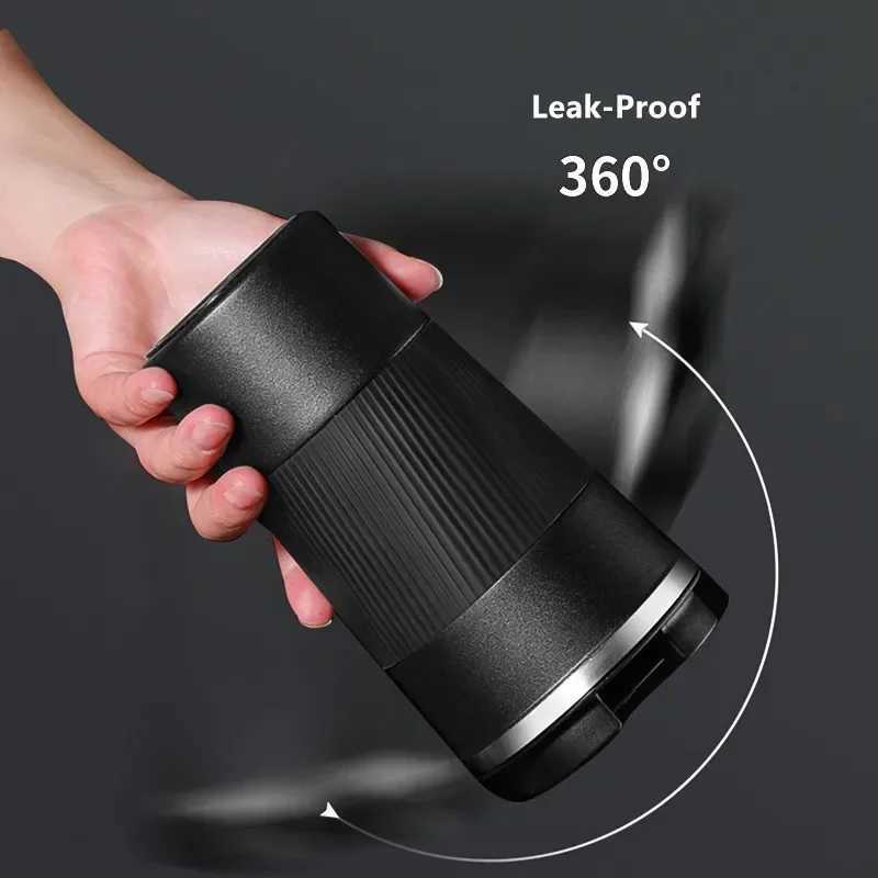 Reusable Cups Coffee with Leakproof Lid Thermal Mug Insulated Stainless Steel Travel Cup C251011 W260226